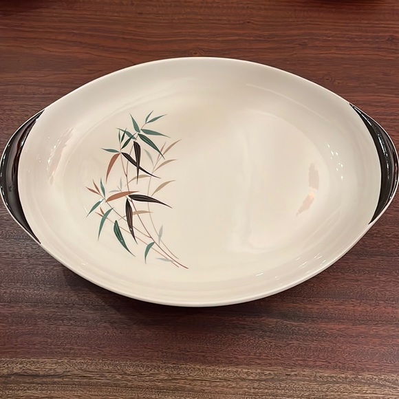 Vintage Royal Doulton Bamboo Serving Plate - Picture 1 of 4